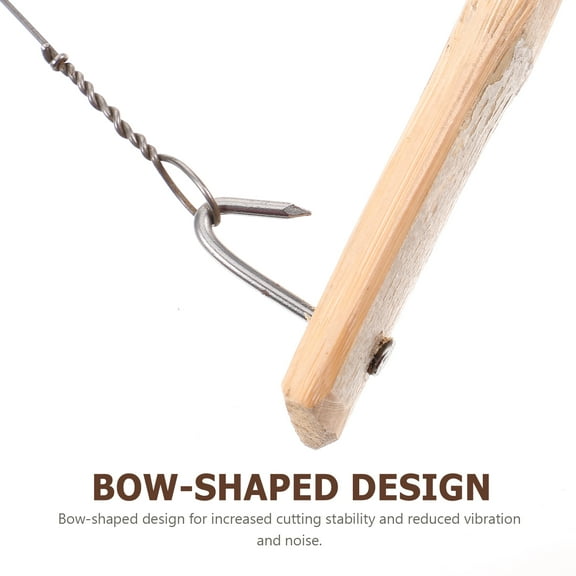 RENACLIPY Steel Wire Hand Saw Tool Set with Khaki Handle for Curve Cutting and Outdoor Use