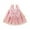 Pinky, variant on Baby Girls' Special Occasion Dresses New Toddler Kids Kids Girls Cute Summer Mesh Solid Color Print Bow Suspenders Dress Skirt Toddler Girls Dresses Girls Dresses Pinky New