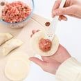 thumbnail image 3 of WHAMVOX White Plastic Serving Spoons for Home with Melon Ball Scoop Great for Ice Cream Fruit Salad 2pcs, 3 of 8