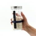 thumbnail image 3 of Tarro HerméTico de Vidrio para Hacer Masa Madre, Tarro de FermentacióN Natural con Tapa y Kit de FermentacióN de Masa una Escala, 3 of 5