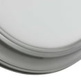 thumbnail image 3 of Progress Lighting Eclipse 1-Light Wall Sconce, Brushed Nickel, Satin White Glass Shade, 3 of 5