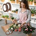 thumbnail image 6 of 14Roll 14 Rolls 19.7 Yards Floral Stem Wrap Tapes 0.5 Inch Wide Coconut Brown Floral Tapes for Bouquet Stem Wrapping Floral Tapes Florist Wraps for Wedding Bouquet Floral Arranging Craft Project, 6 of 6