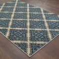 thumbnail image 2 of Sphinx Linden Area Rug 7816B Ivory Diagonal Diamond 6' 7" x  9' 6" Rectangle, 2 of 4