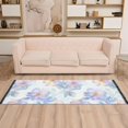 thumbnail image 2 of Yayeee Runner Rug for Bedroom 2'x6' Machine Washable Hallway Non Slip Mat, Pastel Flower Pattern, 2 of 8