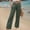 Green, variant on SNKSDGM Women's Plus Work Pants Women Plus Size High Waisted Work Pants Women Straight Leg Pull On Women Casual High Waisted Palazzo Pants Wide Leg Long Trendy Trousers with Pocket S