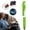 Green, variant on 1x Foldable LED Pen Multifunctional Ballpoint Pen with LED Light Phone Tablet Holder Anti Scratch Plastic for Writing Dark Spaces One Size Clearance Sale! Black