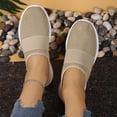 thumbnail image 5 of AUDeals Women's Backless Mules, Knitted Mesh Slip On Shoes with Arch Support and Soft Sole Comfort for Summer Walking, 5 of 9