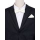 thumbnail image 5 of Conjunto de pañuelo de bolsillo para hombres INSPIRE CHIC, corbata de color sólido, pajaritas gruesas preatadas, set de invierno para fiestas beige, 5 of 6