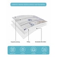 thumbnail image 4 of Full Size Quilt Bedding Set, Purple Starfish Coastal Reversible Summer Quilt 3 Pieces, Nautical Coral Ocean Wooden Lightweight Bedspreads Coverlets with 2 Pillow Shams for All Seasons, 4 of 5