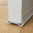 thumbnail image 5 of Under Door Draft Stopper 37" Cuttable Under Door Seal Blocker Insulator Door Sweep Weather Stripping Noise Stopper Strong Adhesive( 2.16"-3.14", White), 5 of 6