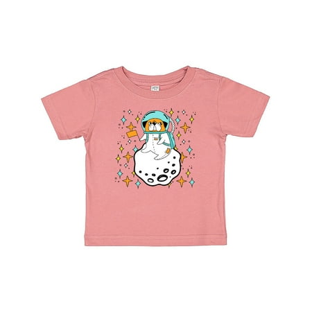 

Inktastic Pug Gifts Astronaut Space Gift Baby Boy or Baby Girl T-Shirt