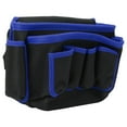 thumbnail image 3 of MultiFunctional Repair Tool Waist Bag Outdoor MultiPocket Waist Pouch Tools Organizer(Blue Edge ), 3 of 14