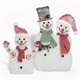 thumbnail image 5 of 2-Piece Snowman Family Trio Lighted Holiday Decoration, 5 of 5