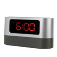 thumbnail image 4 of Reloj despertador digital, soporte para bolígrafo, reloj despertador, soporte para bolígrafo, reloj despertador, reloj para dormitorio, diseño aerodinámico, 4 of 14