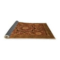 thumbnail image 2 of Ahgly Company Indoor Rectangle Abstract Orange Modern Area Rugs, 7' x 10', 2 of 4