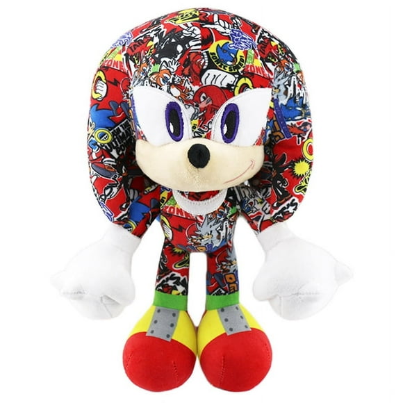 25-35Cm Sonic scourge Polychromatic Print Plush Toys Hedgehog Amy Rose PP Cotton Stuffed Plush Anime Cartoon Pattern Game Doll