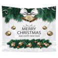 thumbnail image 1 of Tapiz de pared de Navidad Decoración colgante de pared Muñeco de nieve Papá Noel Árbol de Navidad Elemento Impresión digital Tapiz Ropa de cama Tapiz Dormitorio Sala de estar Estilo WD.WDQZL Hogar, 1 of 4