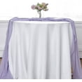 thumbnail image 4 of Dalrosia Chiffon Table Runner, 29x120 Inches Sheer Wedding Valentines Day Table Runners for Bridal & Baby Shower, Birthday Party Table Decorations, 4 of 7
