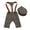 Brown, variant on KAUOD Boys Overalls Spring Summer and Autumn Newborn Baby Elastic Overalls Children's Photography Children's Railroad Pants