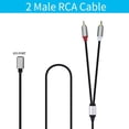 thumbnail image 4 of Cable de audio macho a 2 RCA macho para Iphone/Android Phone Tablet (para lightning 1M), 4 of 7