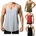 thumbnail image 1 of DDAPJ pyju Débardeur pour Homme Sans Manches Chandails de Musculation Gym Entraînement Chandail en Coton T-Shirt de Course Athlétique pour Homme Liquidation Vert Armée P, 1 of 3