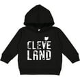 thumbnail image 2 of Inktastic Cleveland, Ohio Distressed Font Toddler Hoodie, 2 of 4