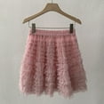 thumbnail image 6 of Women Dress PinkTutu Dress for Women Mesh Skirt Fluffy Skirts Irregular Adults Tutus, 6 of 7