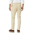 thumbnail image 2 of IZOD Mens Saltwater Stretch Flat Front Slim Fit Chino Pant 33W x 32L Pale Khaki, 2 of 6