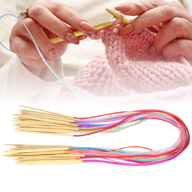 Knitting , Circular Knitting Flexible For Cushions For Scarves For Handicrafts For Sweaters