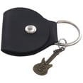 thumbnail image 2 of 1 juego de bolsa para guardar púas de guitarra, soporte para púas de guitarra, estuche para púas con decoración colgante., 2 of 6