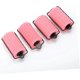 thumbnail image 2 of 12 rulos de esponja rosa para el cabello, herramientas de peinado sin calor para mujeres, ligeros y fáciles de usar., 2 of 5