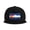 Black, variant on Snapback Hat Colorado Snow Mountain Adjustable Flat Bill Brim Hat for Men Women Casual Wear Black
