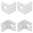 thumbnail image 4 of 10 piezas de soporte de esquina en ángulo recto de 90° de aluminio en forma de L, sujetadores industriales fijos 2020, 4 of 12