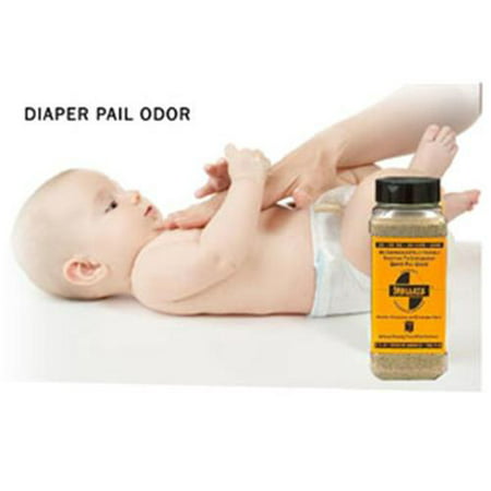 SMELLEZE Natural Diaper Pail Odor Control Deodorizer: 2 lb. Granules Kill Stinky Poop & Pee (Best Odor Control Diaper Pail)