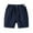 Navy, variant on Ruyang Toddler Baby Boys Elastic Waist Cargo Shorts Solid Color Pull On Shorts Summer School Un𝐢form Trousers Clothes
