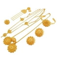 thumbnail image 4 of Conjuntos De Joyas Africanas Perfecl 6 Uds Collar Horquilla Brazaletes Pendientes, 4 of 8