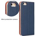 thumbnail image 4 of AmPm Premium Leather case for iPhone Xs max Wallet Magnetic Flip Cover case with Card Slot TPU Shockproof Stand Genuine Leather case with Lanyard Compatible with iPhone Xs max - Red, 4 of 8