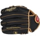 thumbnail image 5 of Guante de Béisbol Rawlings Serie Sure Catch Juvenil 11 Negro/Camel, 5 of 7