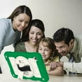 thumbnail image 7 of Kids Friendly Case for Samsung Galaxy Tab A9+ 11.0" 2023 SM-X210 / SM-X215 / SM-X216 Tablet Case - with Rotate Wristband Hidden Stand Shoulder Strap Military Grade Shockproof Cover - Deep Green, 7 of 7