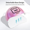thumbnail image 6 of JODSONE Pink U V LED Nail Lamp, Nail Dryer for Gel Nail Polish, Led Light with Automatic Sensor & 4 Timers, 6 of 7