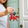 thumbnail image 6 of Qiweii Cowhide Mini Horse Shaped Keychain,Personalized Design,Hanging Decoration,Cute Small Gift and Daily Accessory, 6 of 6