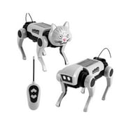 DIY Robot Dog And Cat Building Kit Educational STEM Toy With Walking Function