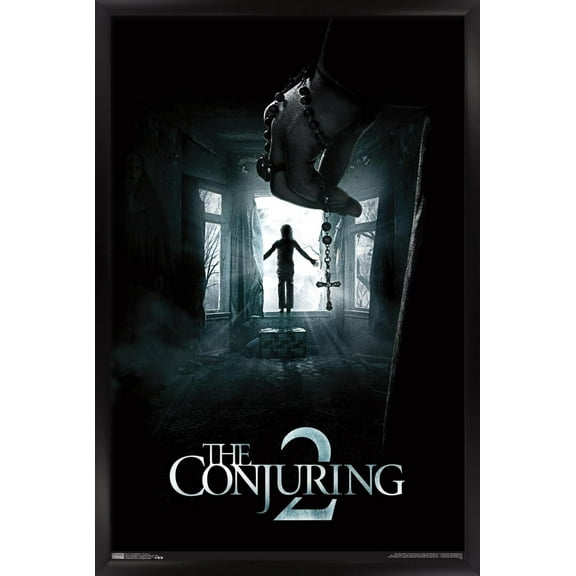 The Conjuring 2 - One Sheet Wall Poster, 14.725" x 22.375", Framed