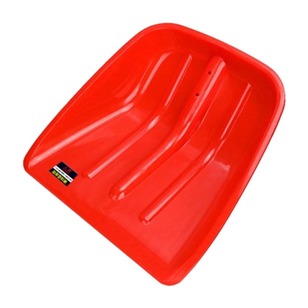 Pala multifuncional plástica pala de arena para remoción de nieve para hogar S 40X35cm Rojo Zulema Pala multifuncional