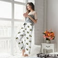 thumbnail image 5 of Sikiie Bee Women’s Ultra-Soft Comfy Lounge Pants Sleepwear Comfy Lounge Pants Drawstring Sleep Bottoms with PocketsXX-Large, 5 of 6
