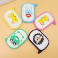 thumbnail image 4 of 3-piece Baby Bath Sponge Soft foam cleaner Cartoon with hanging Rope Bath Natural sponge, 4 of 5