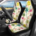 thumbnail image 2 of Uourmeti Car Seat Covers Auto Decor Polyester, Compatible with Vehicle Seats Auto Interior, for Truck Cars, Palm Tree Floral Pattern, 2 of 8