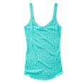 thumbnail image 1 of Camiseta sin mangas Aeropostale de malla transparente para mujer verde XS, 1 of 2