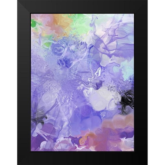 Auda, Christine 19x24 Black Modern Framed Museum Art Print Titled - Harmonic Convergence I
