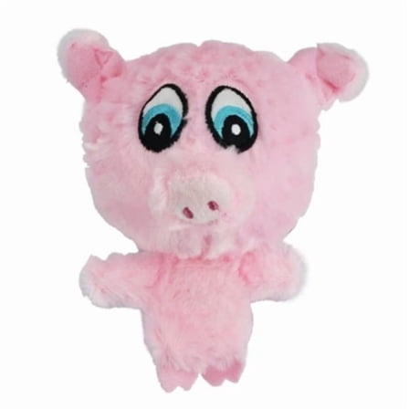 Multipet Knobby Noggin Pig Dog Plush Toy